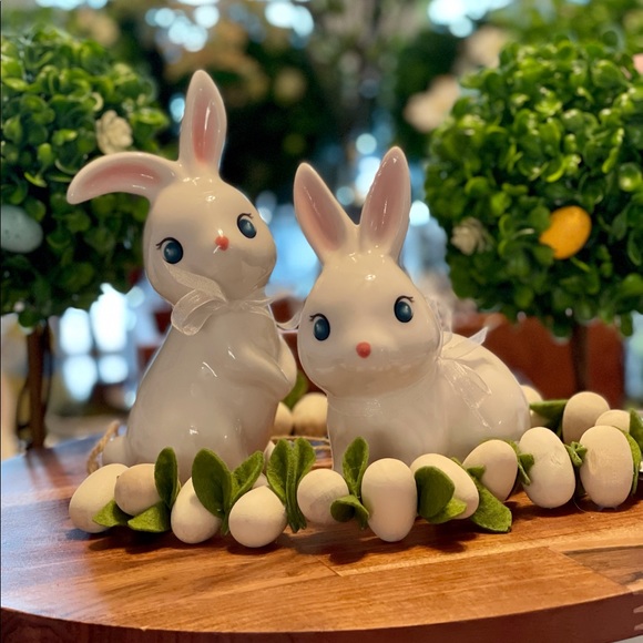 Target Wooden/ Natural Beaded Egg Garland - Picture 2 of 7